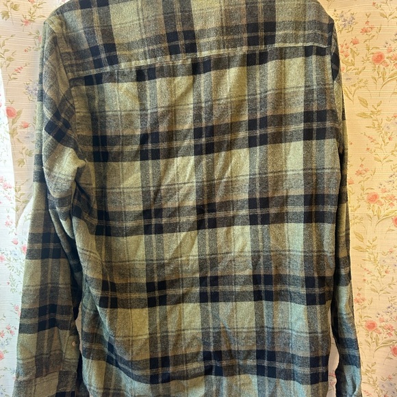 Mountain Ridge Green and Black Plaid Shirt - Picture 3 of 3